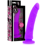 DELTA CLUB - DILDO REALISTA LILA SILICONA MEDICA 17 CM -O- 3 CM - Imagen 2