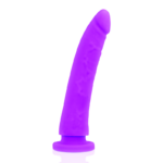 DELTA CLUB - DILDO REALISTA LILA SILICONA MEDICA 20 CM -O- 4 CM - Imagen 6