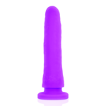 DELTA CLUB - DILDO REALISTA LILA SILICONA MEDICA 20 CM -O- 4 CM - Imagen 7