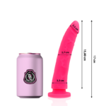 Imagen del artículo erótico DELTA CLUB - DILDO REALISTA ROSA SILICONA MEDICA 17 CM -O- 3 CM de DELTACLUB en la sección JUGUETES BIENESTAR |Dildos sin Vibración|Penes realisticos de Millenial Sexshop.