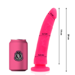 Imagen del artículo erótico DELTA CLUB - DILDO REALISTA ROSA SILICONA MEDICA 20 CM -O- 4 CM de DELTACLUB en la sección JUGUETES BIENESTAR |Dildos sin Vibración|Penes realisticos de Millenial Sexshop.