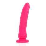 DELTA CLUB - DILDO REALISTA ROSA SILICONA MEDICA 20 CM -O- 4 CM - Imagen 4