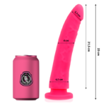 Imagen del artículo erótico DELTA CLUB - DILDO REALISTA ROSA SILICONA MEDICA 23 CM -O- 4.5 CM de DELTACLUB en la sección JUGUETES BIENESTAR |Dildos sin Vibración|Penes realisticos de Millenial Sexshop.