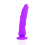 DELTA CLUB - TOYS ARNES + DILDO LILA SILICONA MEDICA 17 CM -O- 3 CM - Imagen 5