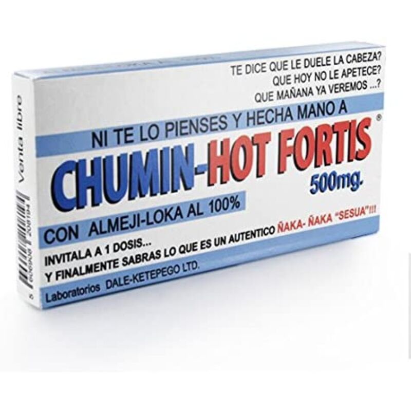 Imagen del artículo erótico DIABLO GOLOSO - CAJA DE CARAMELOS CHUMIN-HOT FORTIS de DIABLO GOLOSO en la sección ARTÍCULOS VARIOS|Dulces|Caramelos Divertidos de Millenial Sexshop.