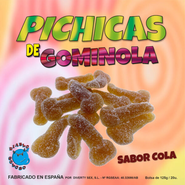 Imagen del artículo erótico DIABLO GOLOSO - PICHITAS DE GOMINOLA COLA de DIABLO GOLOSO en la sección ARTÍCULOS VARIOS|Dulces|Golosinas Divertidas de Millenial Sexshop.