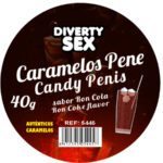 Imagen del artículo erótico DIABLO PICANTE - 20 CARAMELOS PENE CON SABOR RON COLA de DIABLO PICANTE en la sección ARTÍCULOS VARIOS|Articulos divertidos de Millenial Sexshop.