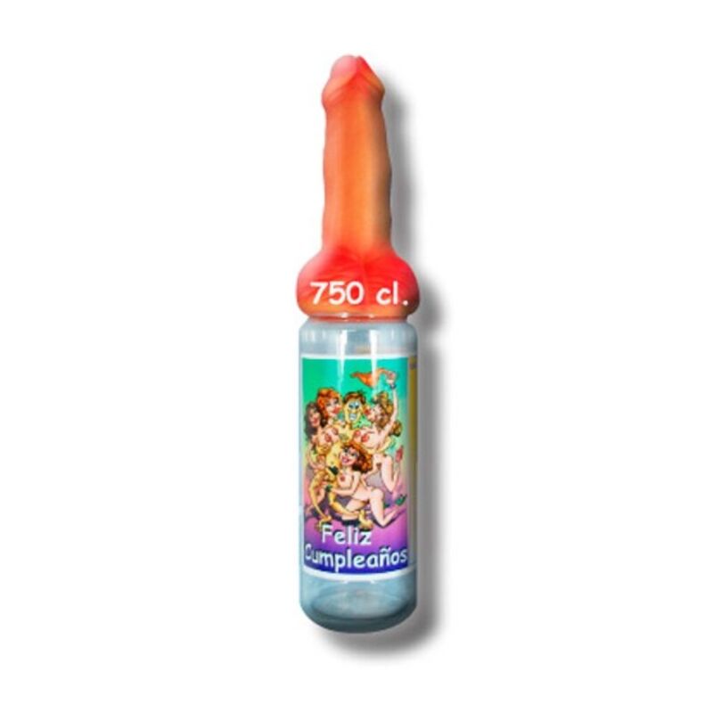 Imagen del artículo erótico DIABLO PICANTE - BIBERÓN PENE CUMPLEAÑOS CARNE 750 ML de DIABLO PICANTE en la sección ARTÍCULOS VARIOS|Articulos divertidos|Biberones de Millenial Sexshop.