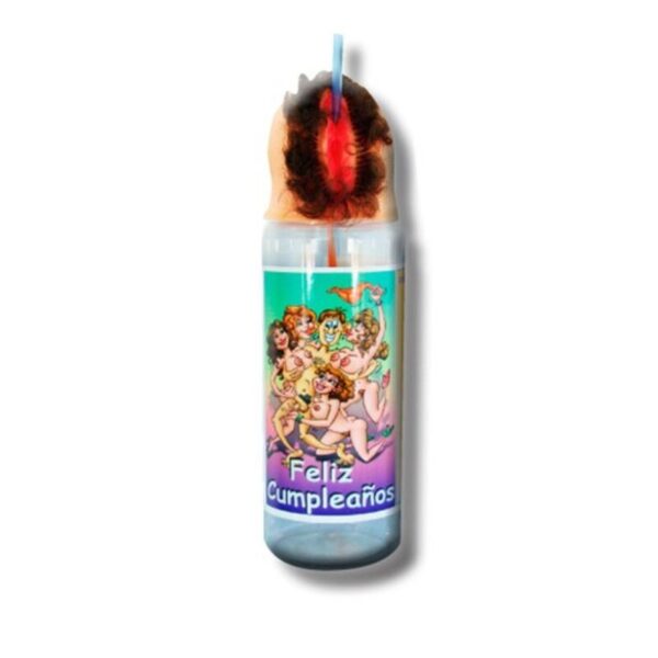 Imagen del artículo erótico DIABLO PICANTE - BOTELLA LABIOS CUMPLEAÑOS CARNE 750 ML de DIABLO PICANTE en la sección ARTÍCULOS VARIOS|Articulos divertidos|Biberones de Millenial Sexshop.