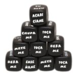 Imagen del artículo erótico DIABLO PICANTE - DADO DE ACCIÓN NEGRO de DIABLO PICANTE en la sección JUEGOS |Juego de Dados de Millenial Sexshop.