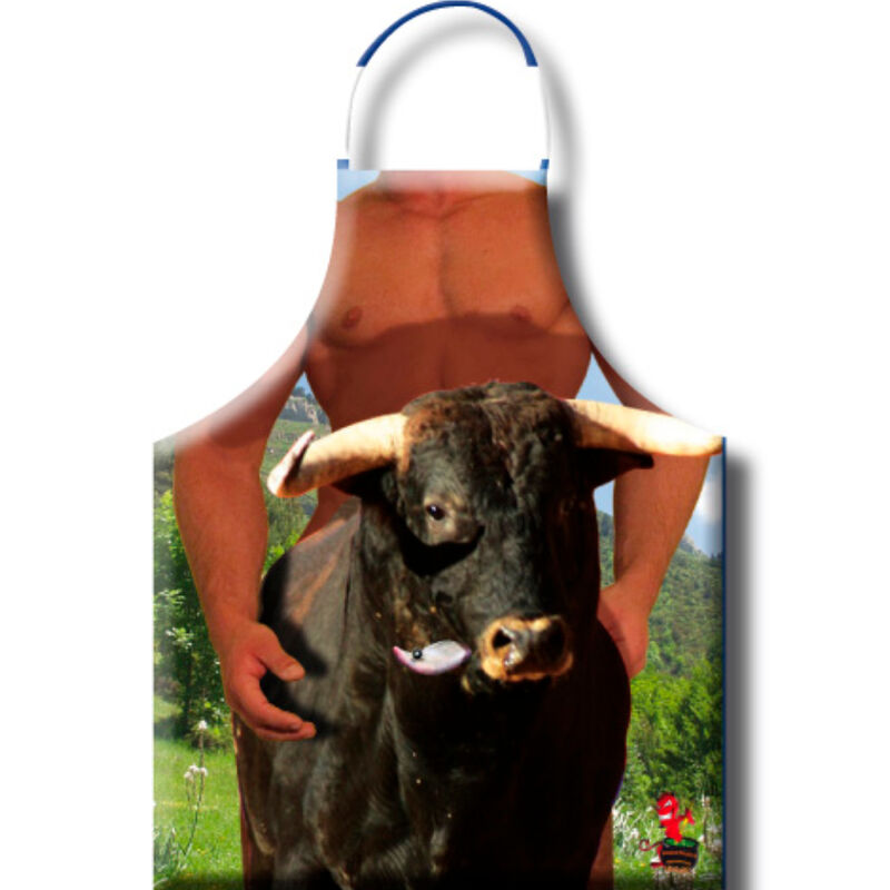 Imagen del artículo erótico DIABLO PICANTE - DELANTAL TORO de DIABLO PICANTE en la sección ARTÍCULOS VARIOS|Articulos divertidos|Complementos de Millenial Sexshop.