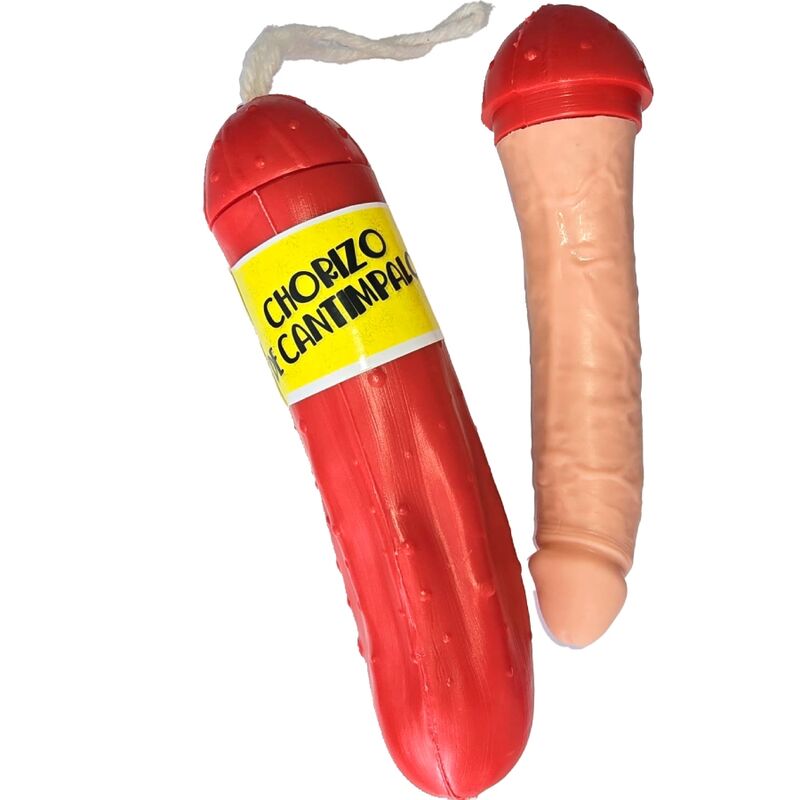Imagen del artículo erótico DIABLO PICANTE - DILDO CHORIZO CANTIPALO PICANTE de DIABLO PICANTE en la sección ARTÍCULOS VARIOS|Articulos divertidos|Juegos Despedidas de Millenial Sexshop.