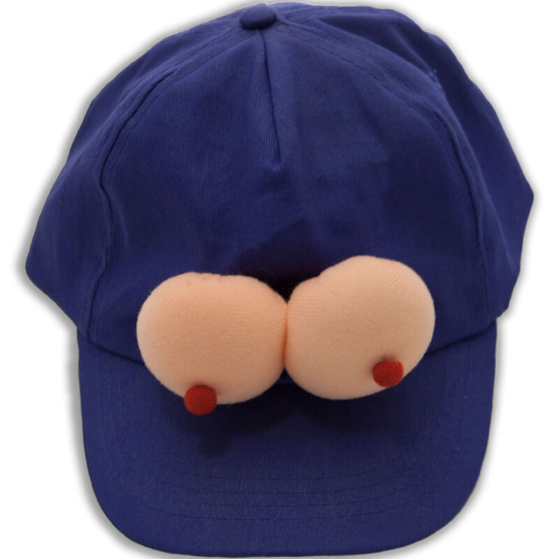 Imagen del artículo erótico DIABLO PICANTE - GORRA CON TETAS AZUL de DIABLO PICANTE en la sección ARTÍCULOS VARIOS|Articulos divertidos|Complementos de Millenial Sexshop.