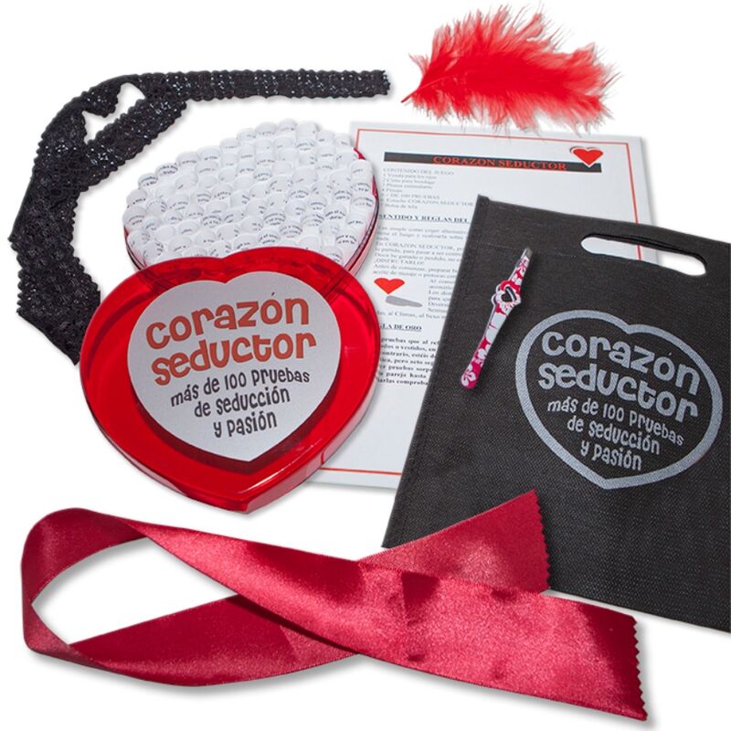 Imagen del artículo erótico DIABLO PICANTE - JUEGO CORAZON SEDUCTOR de DIABLO PICANTE en la sección JUEGOS |Juegos de pareja de Millenial Sexshop.