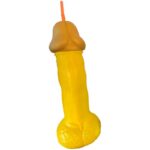 Imagen del artículo erótico DIABLO PICANTE - VASO PENE PLSTICO AMARILLO de DIABLO PICANTE en la sección ARTÍCULOS VARIOS|Articulos divertidos|Complementos de Millenial Sexshop.