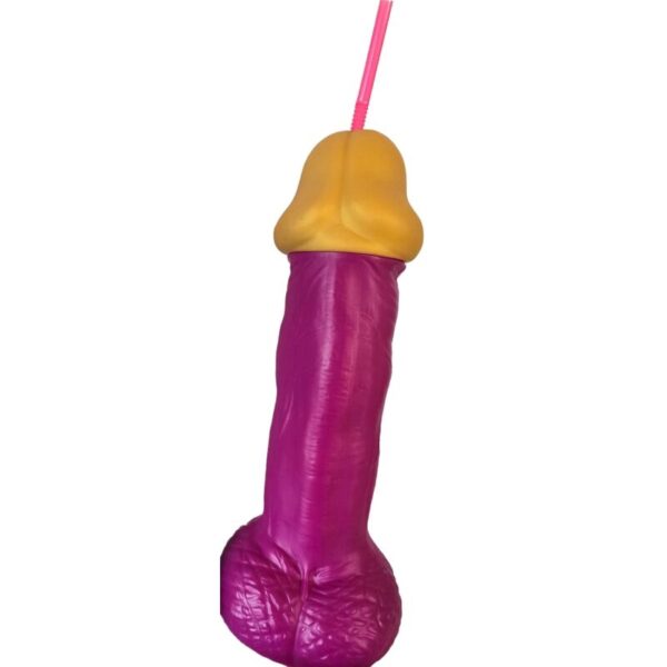 Imagen del artículo erótico DIABLO PICANTE - VASO PENE PLSTICO FUCSIA de DIABLO PICANTE en la sección ARTÍCULOS VARIOS|Articulos divertidos|Complementos de Millenial Sexshop.