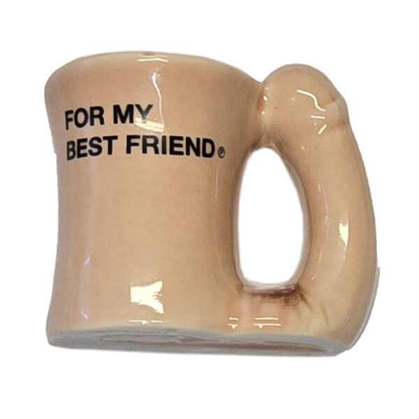 Imagen del artículo erótico DIABLO PICANTE – IMÁN TAZA CERÁMICA CON ASA DE PENE “FOR MY BEST FRIEND” de DIABLO PICANTE en la sección ARTÍCULOS VARIOS|Articulos divertidos de Millenial Sexshop.