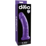 Imagen del artículo erótico DILLIO - DILDO CON VENTOSA 20.32 CM LILA de DILLIO en la sección JUGUETES BIENESTAR |Dildos sin Vibración|Dildos para Arneses de Millenial Sexshop.