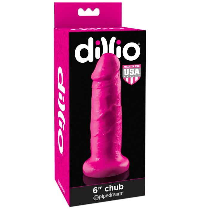 Imagen del artículo erótico DILLIO - DILDO CON VENTOSA CHUB 15.2 CM ROSA de DILLIO en la sección JUGUETES BIENESTAR |Dildos sin Vibración|Dildos para Arneses de Millenial Sexshop.