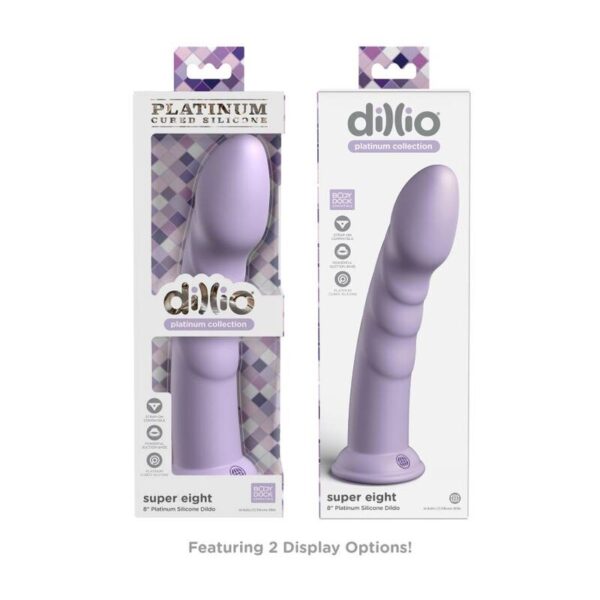 32 CM VIOLETA de DILLIO en la sección JUGUETES BIENESTAR |Dildos sin Vibración de Millenial Sexshop.