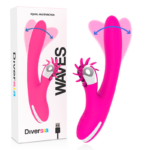 Imagen del artículo erótico DIVERSIA - BUNNY WAVES 24 CM de DIVERSIA en la sección JUGUETES BIENESTAR |Vibradores|Rotadores y vibradores de Millenial Sexshop.