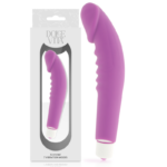 Imagen del artículo erótico DOLCE VITA - REALISTIC  PLEASURE VIBRADOR SILICONA LILA de DOLCE VITA en la sección JUGUETES BIENESTAR |Vibradores|Rotadores y vibradores de Millenial Sexshop.