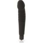 DOLCE VITA - REALISTIC  PLEASURE VIBRADOR SILICONA NEGRO - Imagen 4