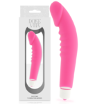 Imagen del artículo erótico DOLCE VITA - REALISTIC PLEASURE VIBRADOR SILICONA ROSA de DOLCE VITA en la sección JUGUETES BIENESTAR |Vibradores|Rotadores y vibradores de Millenial Sexshop.