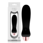 Imagen del artículo erótico DOLCE VITA - VIBRADOR RECARGABLE FIVE NEGRO 7 VELOCIDADES de DOLCE VITA en la sección JUGUETES BIENESTAR |Vibradores|Mini vibradores de Millenial Sexshop.