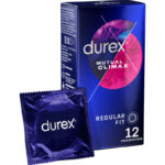 Imagen del artículo erótico DUREX - CLIMAX MUTUO 12 UNIDADES de DUREX CONDOMS en la sección PRESERVATIVOS |Puntos y Estrías de Millenial Sexshop.