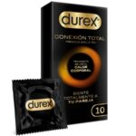 Imagen del artículo erótico DUREX - CONEXIÓN TOTAL ULTRA FINO PLUS SIN LÁTEX 10 UNIDADES de DUREX CONDOMS en la sección PRESERVATIVOS |Todos los tamaños de cajas|Cajas de 4 a 24 de Millenial Sexshop.