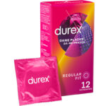 Imagen del artículo erótico DUREX - DAME PLACER 12 UNIDADES de DUREX CONDOMS en la sección PRESERVATIVOS |Puntos y Estrías de Millenial Sexshop.