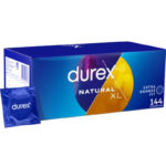 Imagen del artículo erótico DUREX - EXTRA LARGE XL 144 UNIDADES de DUREX CONDOMS en la sección PRESERVATIVOS |Todas las tallas|Tamaño XL (Grandes) de Millenial Sexshop.