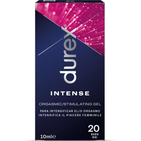 Imagen del artículo erótico DUREX - GEL LUBRICANTE INTENSE ORGASMIC 10ML de DUREX LUBES en la sección DROGUERÍA |Estimulantes para Ellas|Intensificador Orgasmos de Millenial Sexshop.