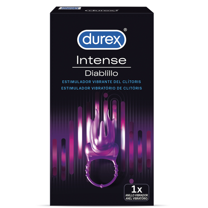 Imagen del artículo erótico DUREX - INTENSE DIABLILLO ANILLO VIBRADOR de DUREX TOYS en la sección JUGUETES BIENESTAR |Juguetes para Mujeres|Estimuladores|Para Clítoris de Millenial Sexshop.