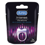 Imagen del artículo erótico DUREX - INTENSE ORGASMIC VIBRATIONS de DUREX TOYS en la sección JUGUETES BIENESTAR |Juguetes para Hombres|Accesorios para el pene|Anillos Pene|Anillos con Vibración de Millenial Sexshop.