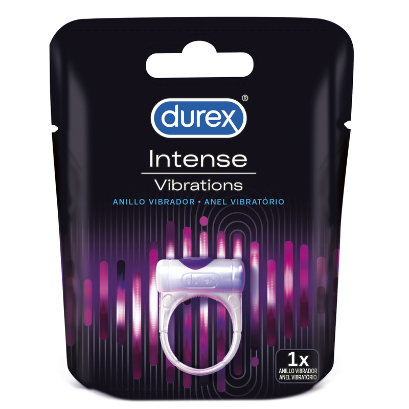 Imagen del artículo erótico DUREX - INTENSE ORGASMIC VIBRATIONS de DUREX TOYS en la sección JUGUETES BIENESTAR |Juguetes para Hombres|Accesorios para el pene|Anillos Pene|Anillos con Vibración de Millenial Sexshop.