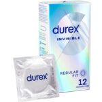 Imagen del artículo erótico DUREX - INVISIBLE EXTRA FINO 12 UNIDADES de DUREX CONDOMS en la sección PRESERVATIVOS |Sensitivos de Millenial Sexshop.