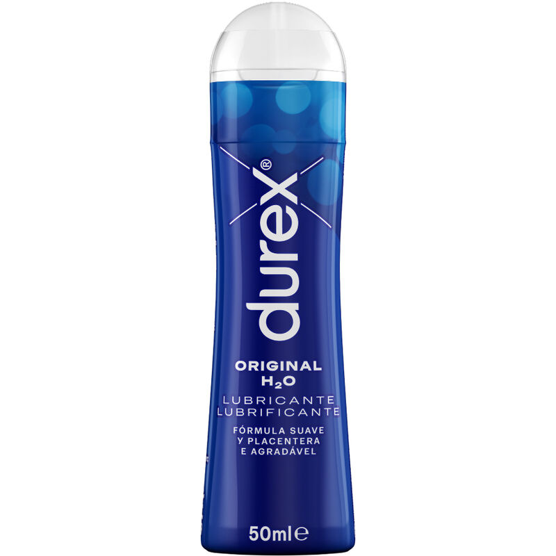 Imagen del artículo erótico DUREX - LUBRICANTE DUREX PLAY NATURAL H2O 50 ML de DUREX LUBES en la sección DROGUERÍA |Lubricantes|Base Agua de Millenial Sexshop.