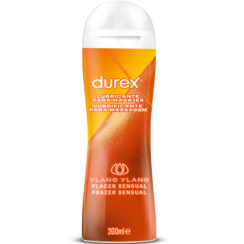 Imagen del artículo erótico DUREX - MASAJE 2 EN 1 SENSUAL YLANG YLANG 200 ML de DUREX LUBES en la sección DROGUERÍA |Para Masajes|Aceites sin sabores de Millenial Sexshop.