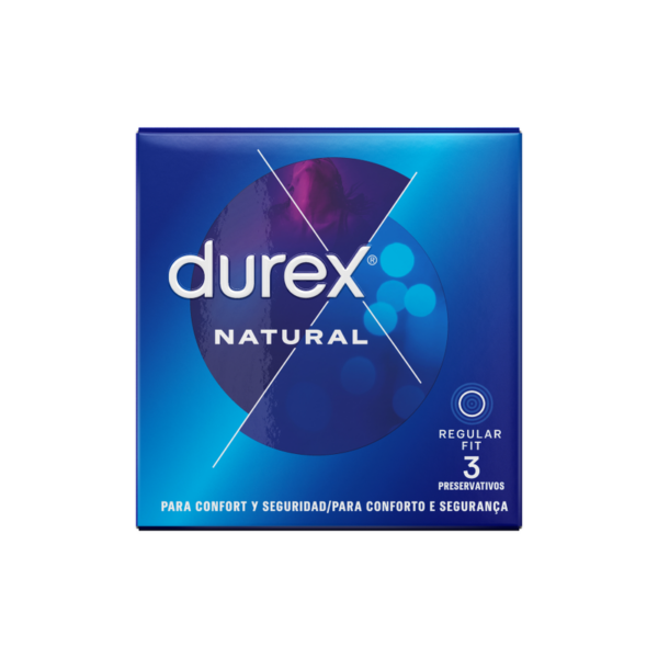 Imagen del artículo erótico DUREX - NATURAL CLASSIC 3 UNIDADES de DUREX CONDOMS en la sección PRESERVATIVOS |Normales de Millenial Sexshop.