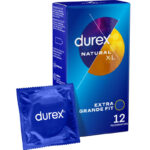 Imagen del artículo erótico DUREX - NATURAL XL 12 UNIDADES de DUREX CONDOMS en la sección PRESERVATIVOS |Todas las tallas|Tamaño XL (Grandes) de Millenial Sexshop.