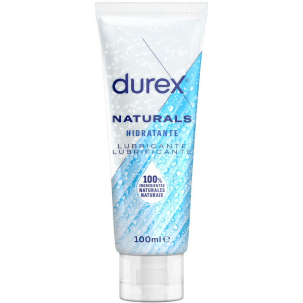 Imagen del artículo erótico DUREX - NATURALS LUBRICANTE HIDRATANTE 100 ML de DUREX LUBES en la sección DROGUERÍA |Lubricantes|Base Agua de Millenial Sexshop.