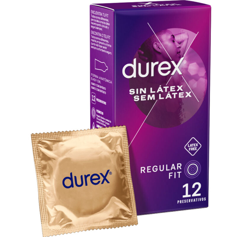 DUREX - PRESERVATIVOS SIN LATEX 12 UNIDADES-MillenialSexshop-DUREX CONDOMS Imagen del artículo erótico DUREX - PRESERVATIVOS SIN LATEX 12 UNIDADES de DUREX CONDOMS en la sección PRESERVATIVOS |Sin Latex de Millenial Sexshop.