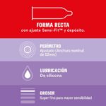 DUREX - SENSITIVO CONTACTO TOTAL 12 UNIDADES - Imagen 3