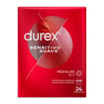DUREX - SENSITIVO SUAVE 24 UNIDADES - Imagen 2
