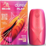 Imagen del artículo erótico DUREX - TOY MASTURBADOR VIBRADOR RIDE & VIBE de DUREX TOYS en la sección JUGUETES BIENESTAR |Juguetes para Hombres|Masturbadores varios de Millenial Sexshop.