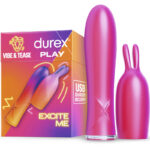 Imagen del artículo erótico DUREX - TOY VIBRADOR VIBE & TEASE de DUREX TOYS en la sección JUGUETES BIENESTAR |Vibradores|Vibradores Rabbit de Millenial Sexshop.