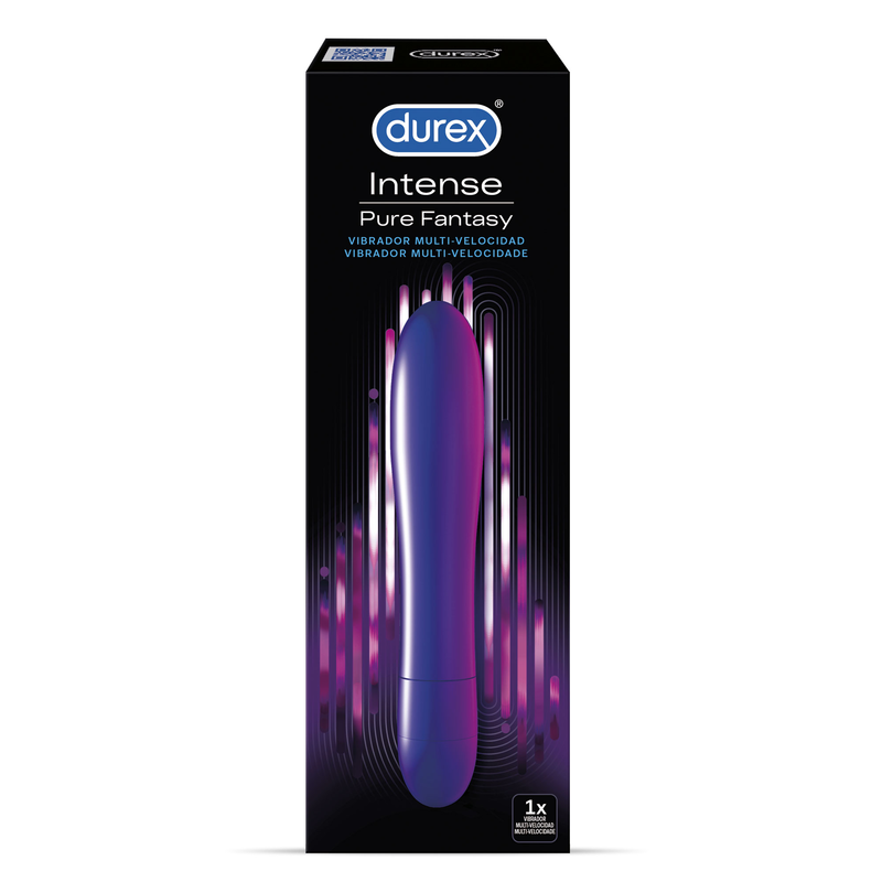 Imagen del artículo erótico DUREX - VIBRADOR INTENSE ORGASMIC PURE FANTASY de DUREX TOYS en la sección JUGUETES BIENESTAR |Juguetes para Mujeres|Estimuladores|Para Clítoris de Millenial Sexshop.