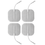 Imagen del artículo erótico ELECTRASTIM - 4 ELECTRAPADAS CON CONECTOR de ELECTRASTIM en la sección JUGUETES BIENESTAR |Electro estimulación de Millenial Sexshop.